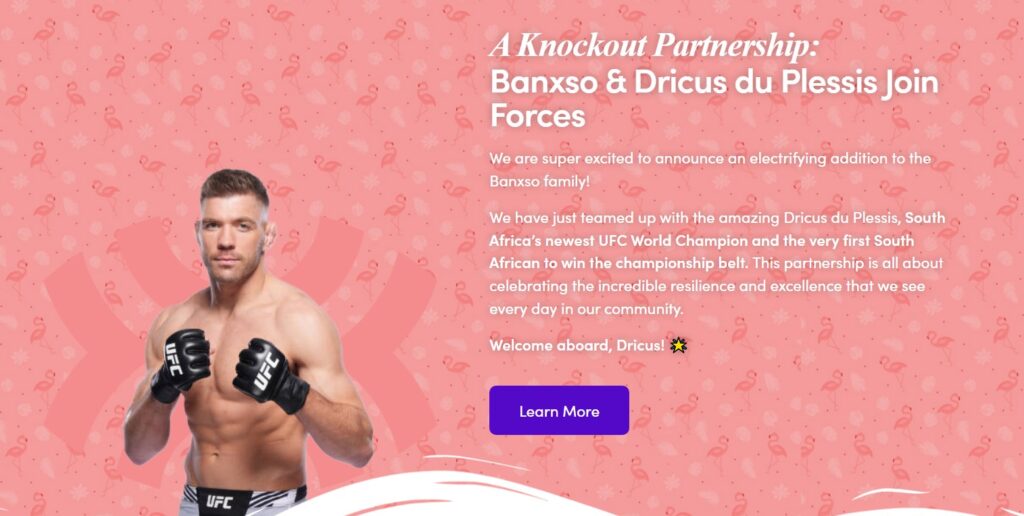 A Knockout Partnership Banxso & Dricus du Plessis Join Forces