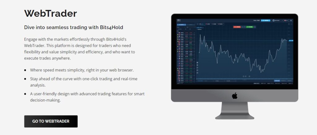 WebTrader - Dive into seamless trading with Bits4Hold